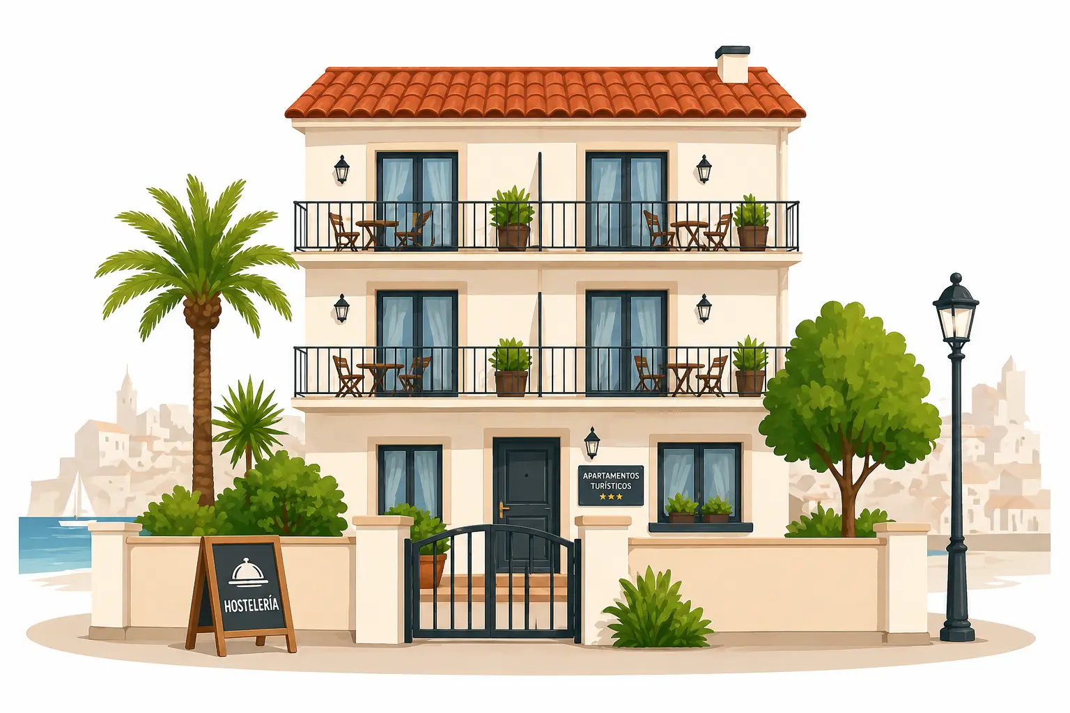 apartamentos turisticos y hosteleria