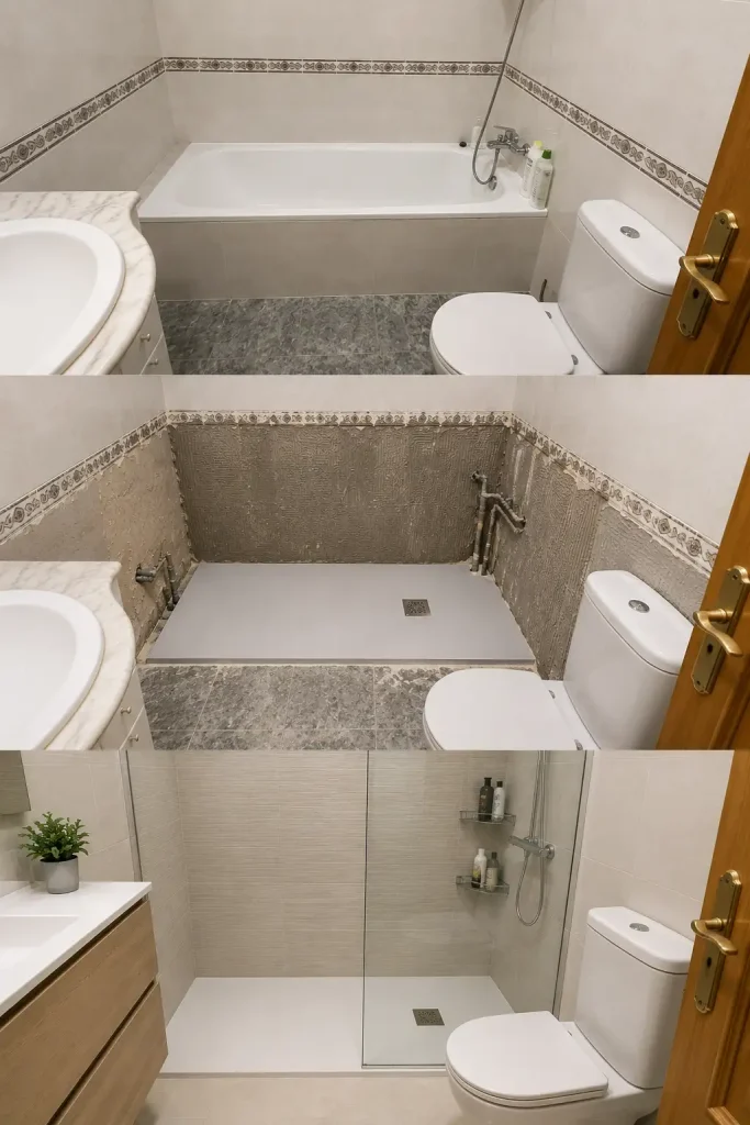 cambio bañera por ducha manilva